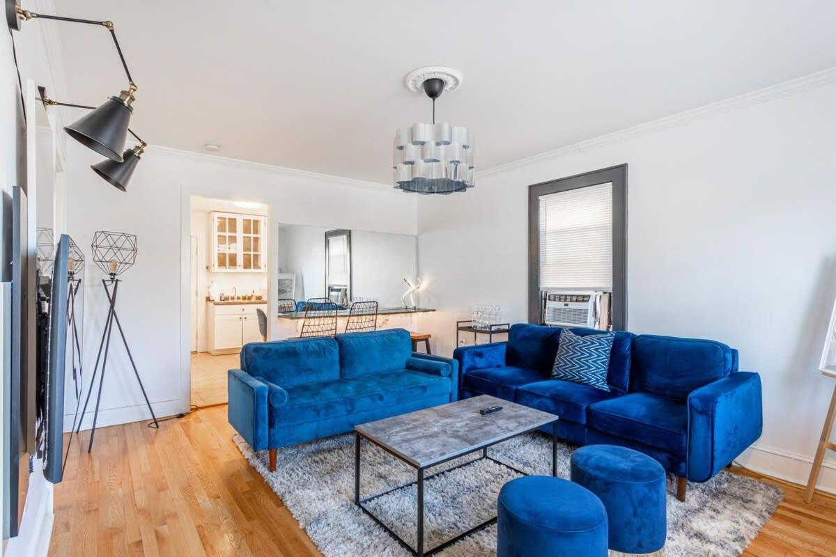 The Blue Sapphire 2Br 2 King Beds & Ample Backyard Lejlighed Bridgeport Eksteriør billede