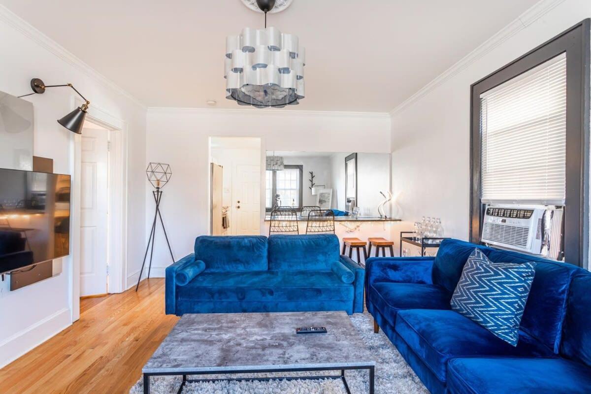 The Blue Sapphire 2Br 2 King Beds & Ample Backyard Lejlighed Bridgeport Eksteriør billede